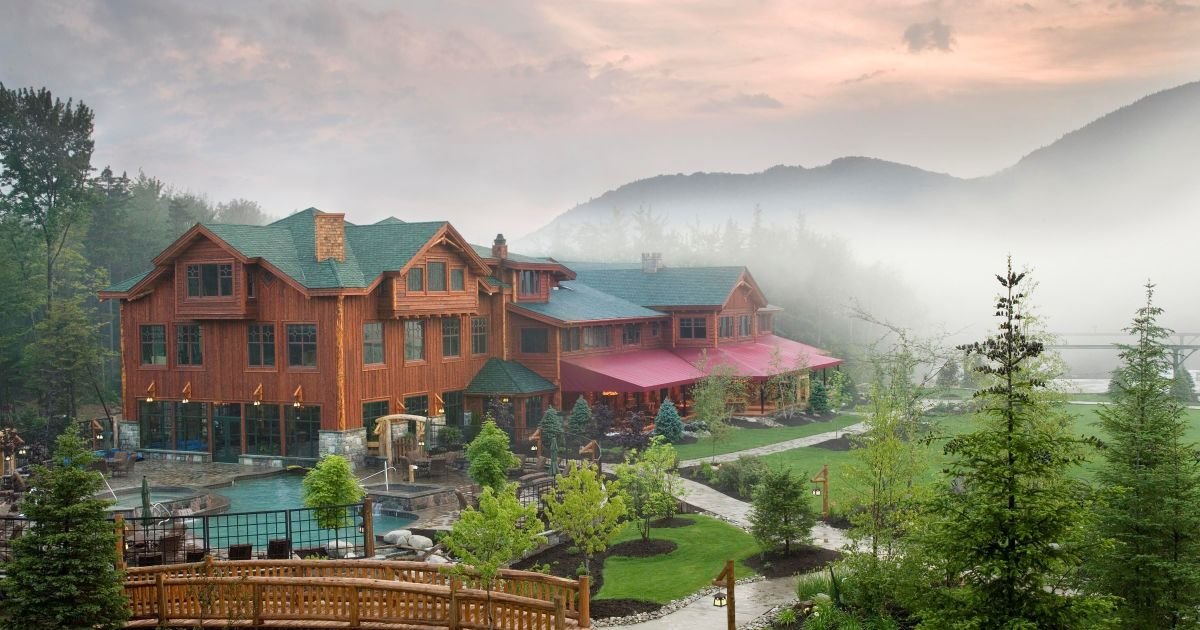 The Whiteface Lodge, a lake wedding venue in Lake Placid, New York