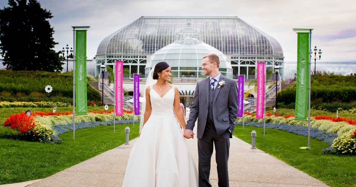 Phipps Conservatory and Botanical Gardens gallery photo 3 — Glasshouse Wedding Venue in Pittsburgh, PA