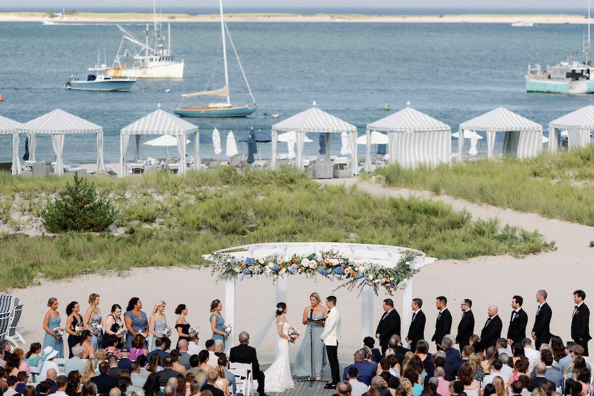 Chatham Bars Inn, a beach wedding venue in Chatham, Massachusetts