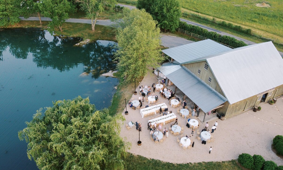 Big Spring Farm, a lake wedding venue in Lexington, Virginia