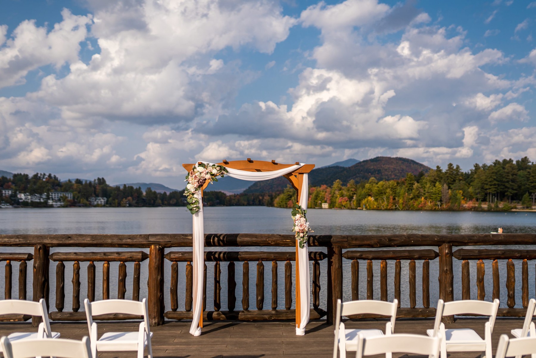 Golden Arrow Lakeside Resort, a lake wedding venue in Lake Placid, New York