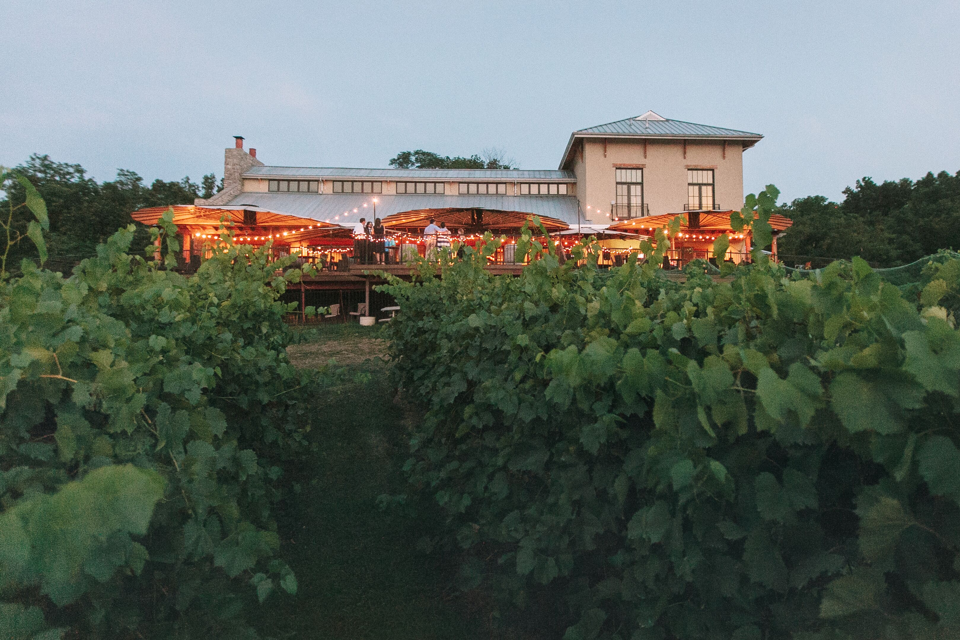Chandler Hill Vineyards, a barn wedding venue in Defiance, MO