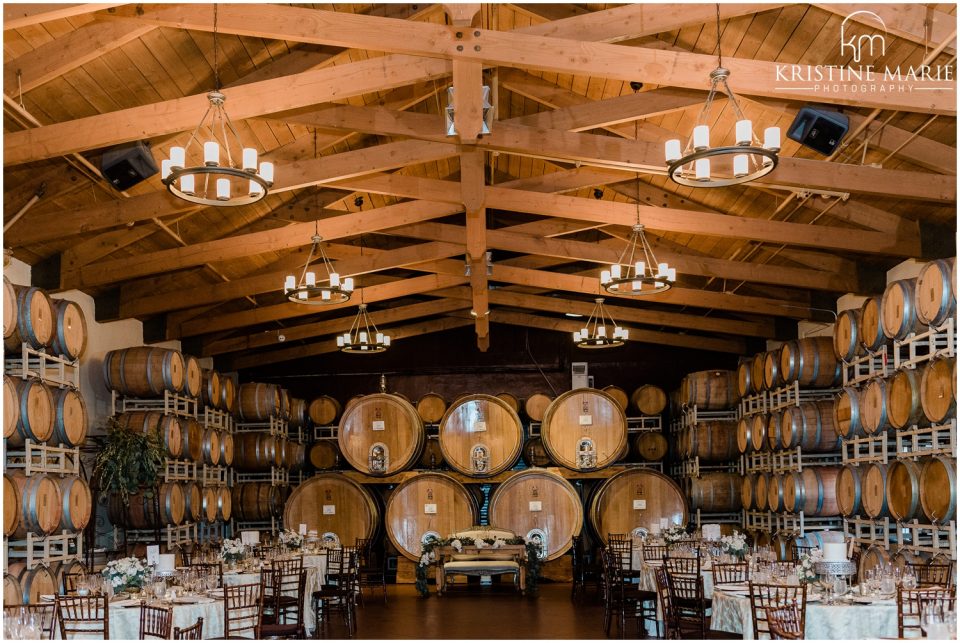 Ponte Winery, a barn wedding venue in Temecula, CA