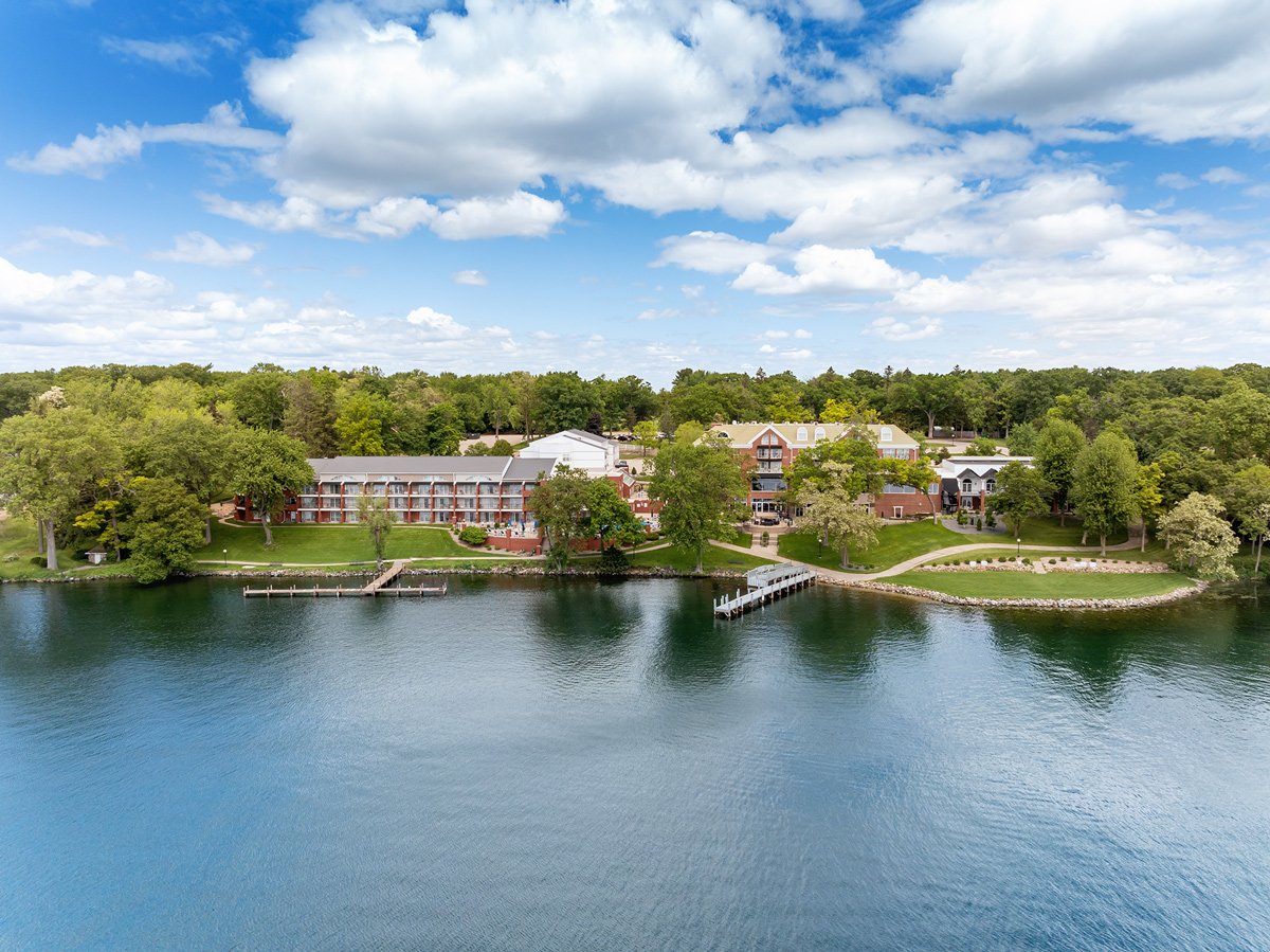 Heidel House Hotel & Conference Center, a lake wedding venue in Green Lake, Wisconsin
