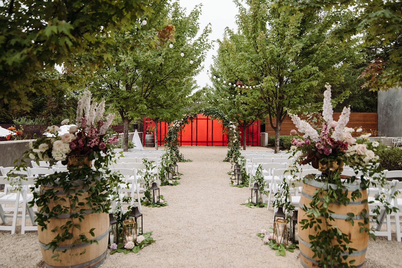 Novelty Hill Januik Winery, a barn wedding venue in Woodinville, WA