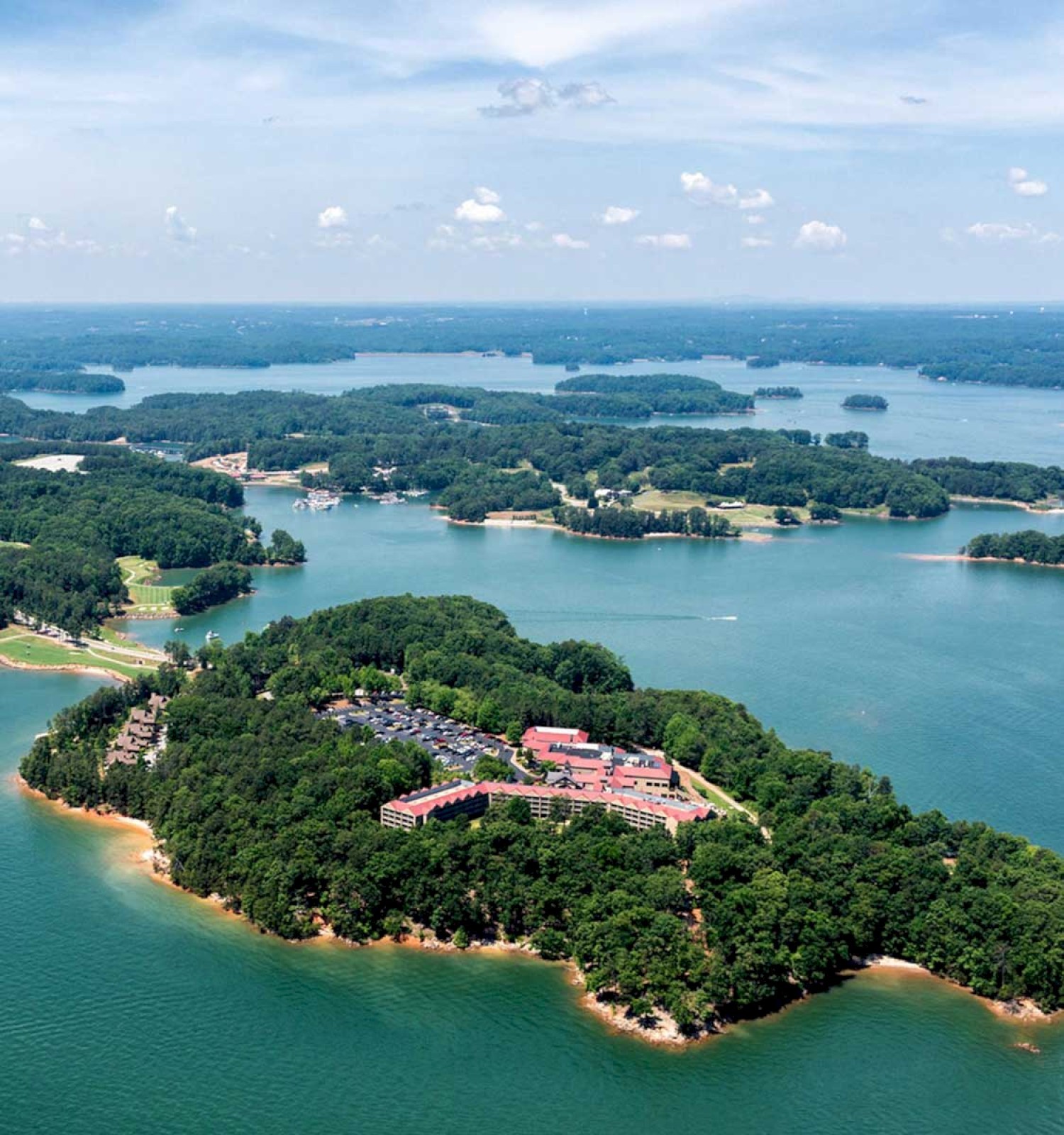 Lanier Islands, a lake wedding venue in Buford, Georgia