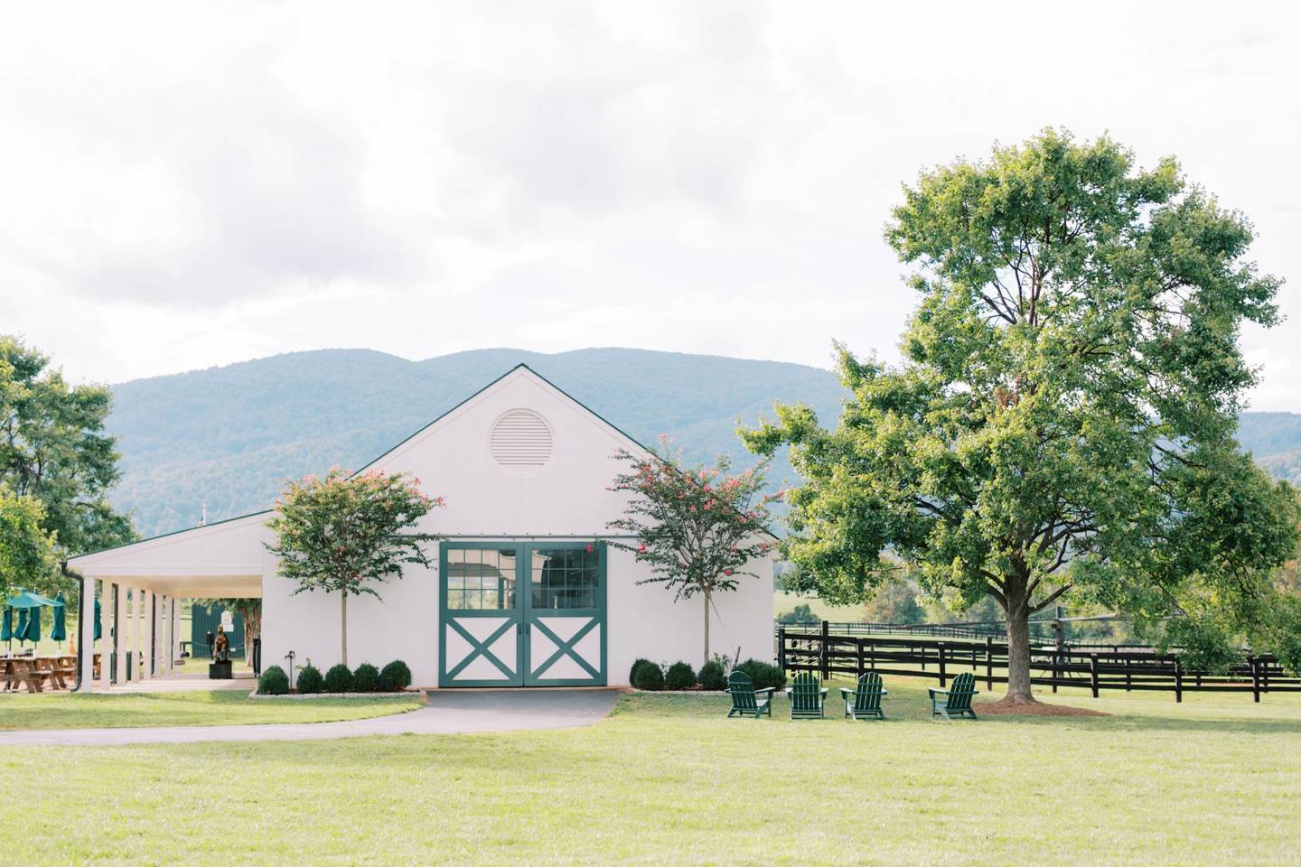 King Family Vineyards, a barn wedding venue in Crozet, VA