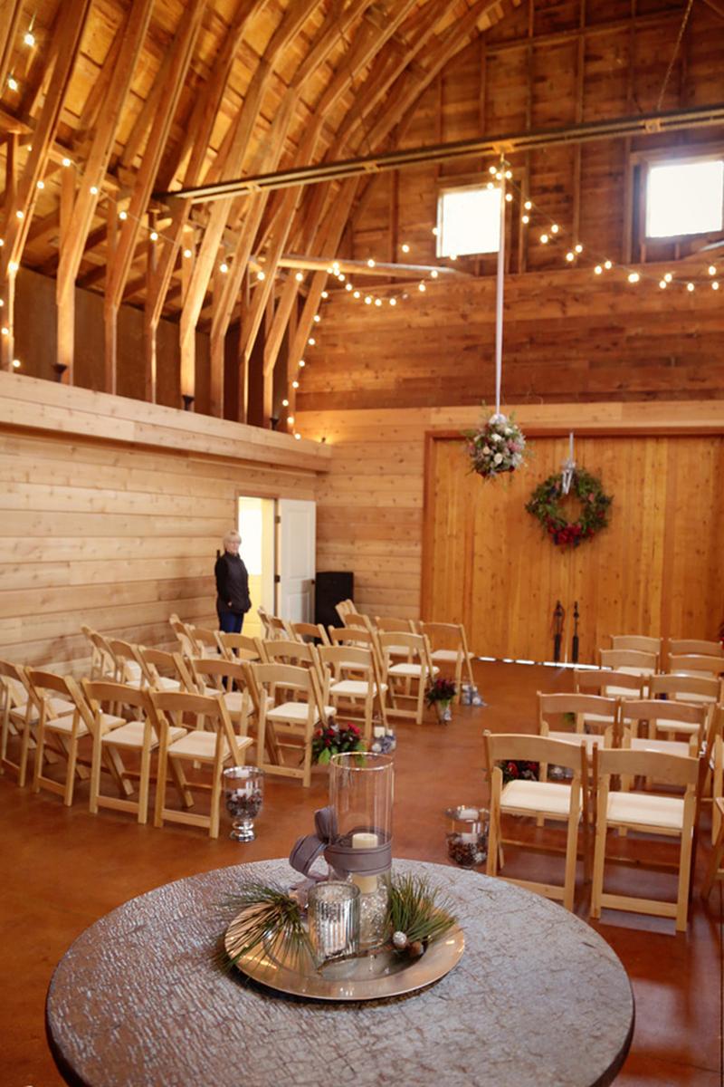Dancing Fish Vineyards, a barn wedding venue in Freeland, WA