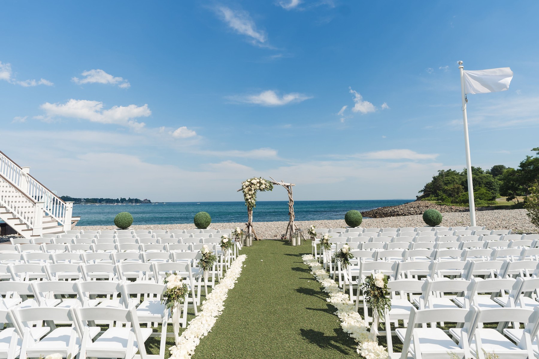 Oceanview of Nahant, a beach wedding venue in Nahant, Massachusetts