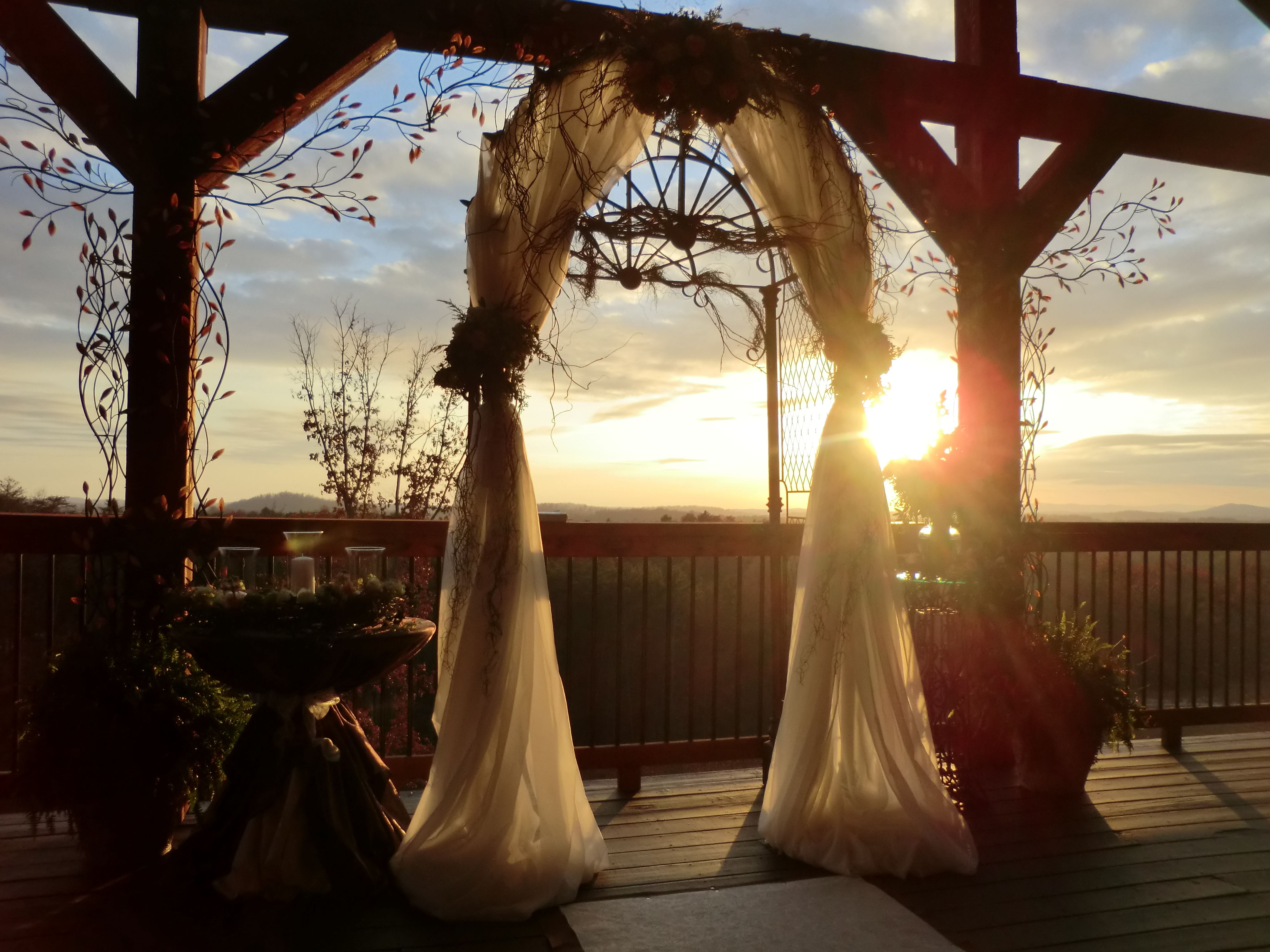 Wolf Mountain Vineyards & Winery, a barn wedding venue in Dahlonega, GA