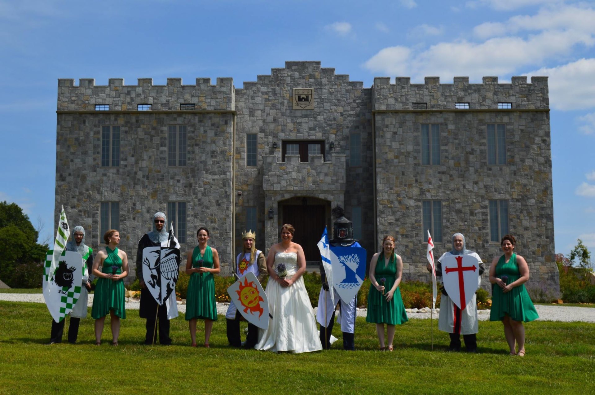 Clayshire Castle gallery photo 3 — Medieval Stone Castle in Bowling Green, IN
