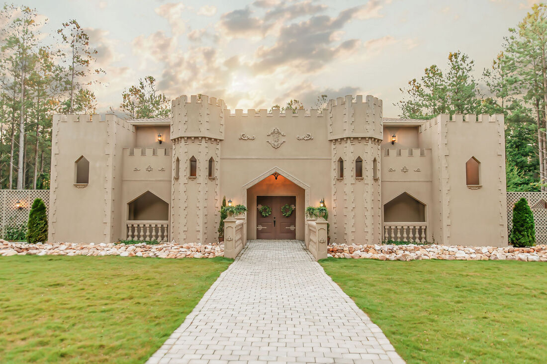 The Castle at Wildwood Gardens, a barn wedding venue in Cohutta, GA