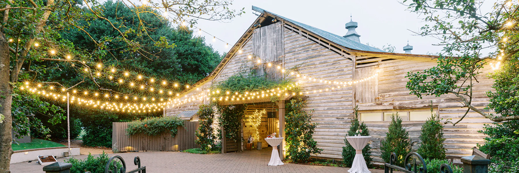 Fearrington Village, a barn wedding venue in Pittsboro, North Carolina